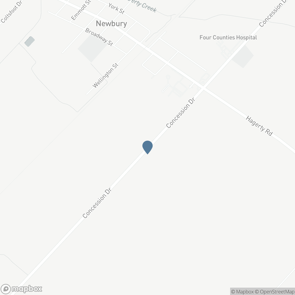 975 CONCESSION DRIVE, Newbury, Ontario N0L 1Z0